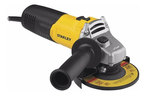 Esmerilhadeira angular Stanley STGS6115 amarelo 600 W 220 V + acessório
