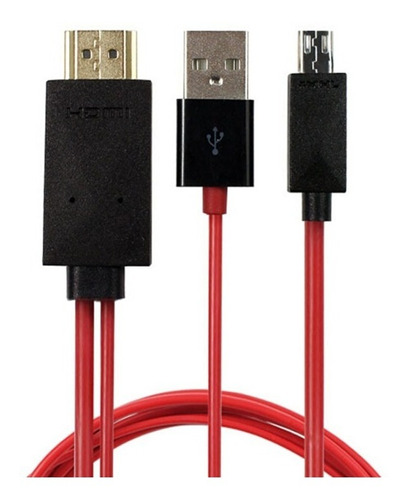 Cable Micro Usb A Hdmi Para Samsung S5, S4, S3, Tab 3*******