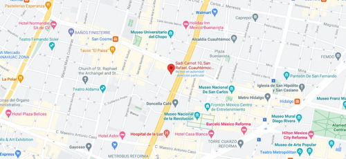 Departamento En Venta Sadi Carnot # 10, Col. San Rafael, Alc. Cuauhtemoc, Cp. 06470 Mlrc97