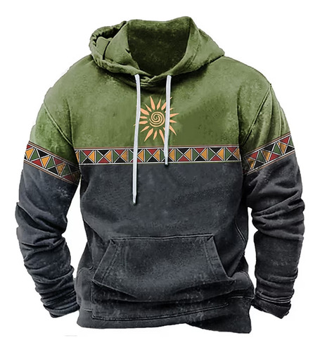 Sudadera Con Capucha Estampada En 3d De Talla Grande Hip Hop
