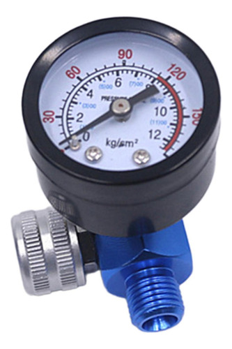 Air Pressure Regulator Adjusting Valve G1/4 Argent Knob