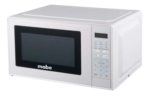 Horno Microondas Blanco 20l(0.7ft3) C/acero Inoxidable Mabe