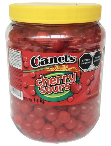 Canels Cherry Sours Gomita Sabor Cereza Acida 1.5kg