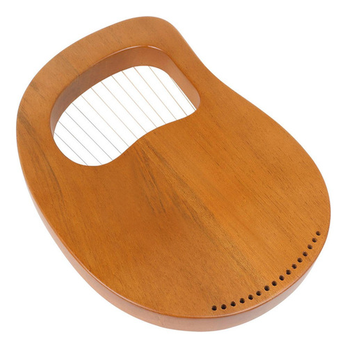 Grabado Exquisito Principiantes 16-string Lyre Harp Madera