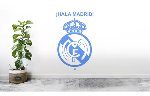 Vinilo decorativo del escudo del Real Madrid