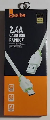 Cabo Usb C De Dados Carga Tipo C Refoçado Rápido Turbo