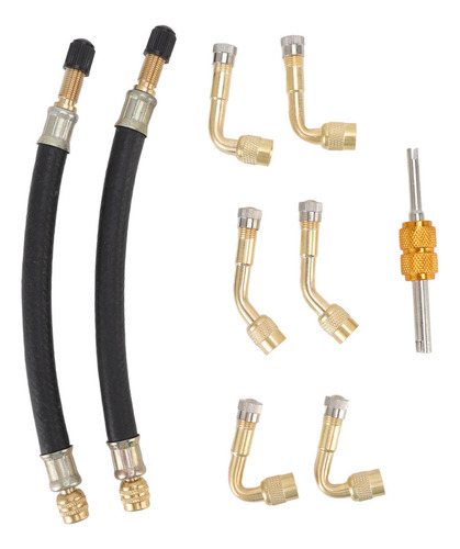 Adaptador De Válvula Neumática De Extensión Flexible Con