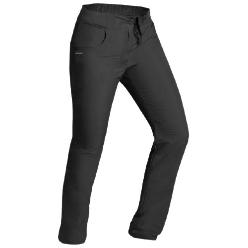 Pantalón Térmico Mujer Trekking Sh100 (-10 °c) Negro