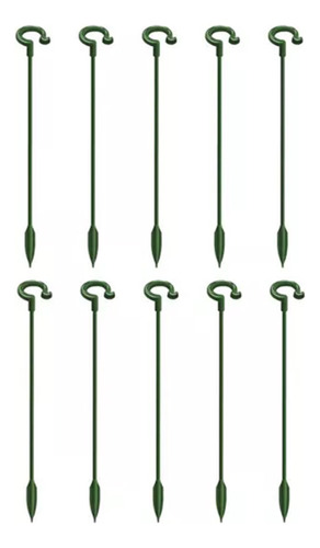 10 Peças Para Tutoria De Orquídeas, Suporte De Caule, Anéis