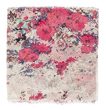 Bufanda Para Mujer Bufandas Florales Ligeras Con Flores Para | Cuotas sin interés Bufanda Para Mujer Bufandas Florales Ligeras Con Flores Para | Cuotas sin interés