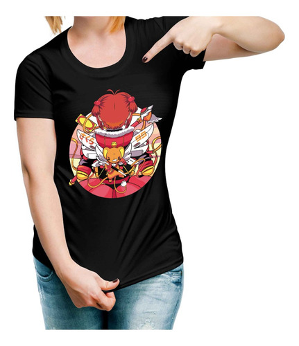 Playera Sakura Card Captor Diseño Mágico