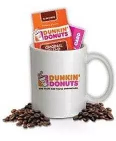 Taza De Ceramica Dunkin Donuts