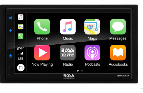 Pantalla Stereo Boss 6,75 Bt Pulgadas Car Play Android Auto