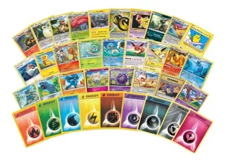 Lote 60 Cartas Pokemon Al Azar