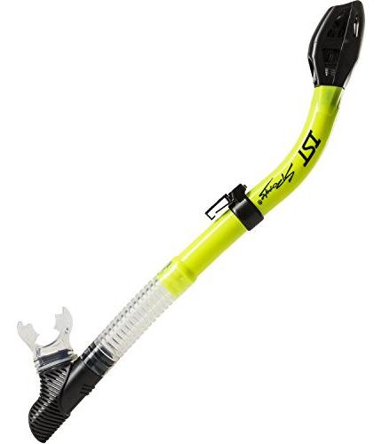 Tubo Snorkel Ist Dry Top Soft Flex (amarillo Neón)