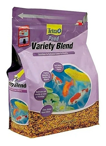 Imagen 1 de 4 de Tetra Pond Variety Blend 1020 Gr / 7 Lts.