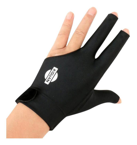 6 Guante De Billar De Mano Negro Como Se Describe Negro
