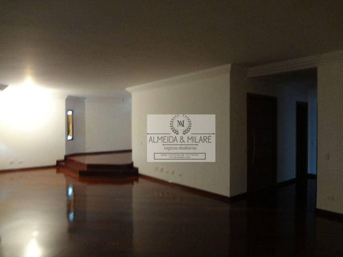 Imagem 2 de 18 de De R$2,6 Milhões Por R$2,0 Milhões. Ed. Costa Brava. Av. Portugal, Jd. Bela Vista. 370 M², 4 Suítes, 6 Vagas. - Ap0006
