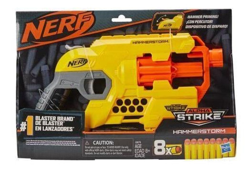 Nerf Alphastrike Hammerstorm/pistola Nerf