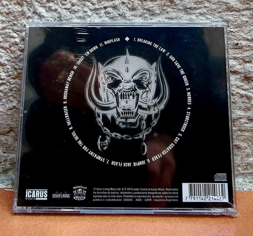 Imagen 2 de 2 de Motorhead (under Cover) Último Cd 2017, Ramones, Metallica.