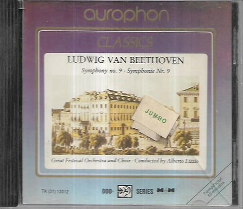 Alberto Lizzio Orchestra Album Ludwig Van Beethoven Aurophon