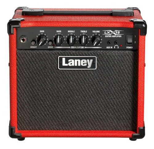 Imagen 1 de 5 de Amplificador Laney De Guitarra Lx15-red Rojo 15 W