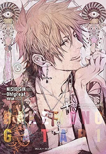 Bakemonogatari Vol 5 En Español [ Nuevo] Manga Nisioisin Dhl