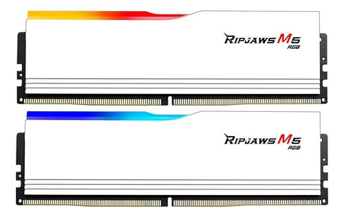 Memoria 32gb Ddr5 6400mhz G.skill Ripjaws M5 Neo Rgb White