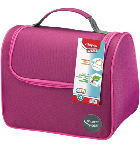 Bolso Maped Infantil Lunchera Térmica Lavable Niños Azul