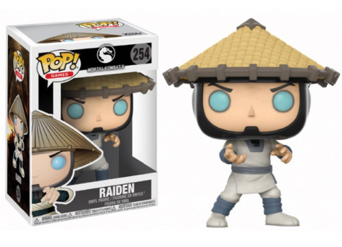 Funko Pop! Raiden 254 Mortal Kombat X Coleccionable