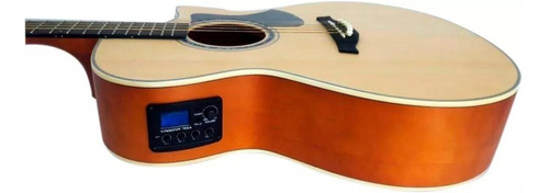 Imagem 7 de 7 de Violão Elétrico Aço Tagima Woodstock Tw29 Natural + Kit1pl