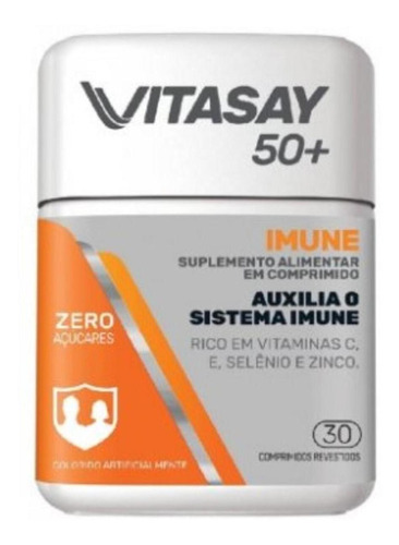 Suplemento Alimentar Vitasay 50+ Imune 30 Comprimidos