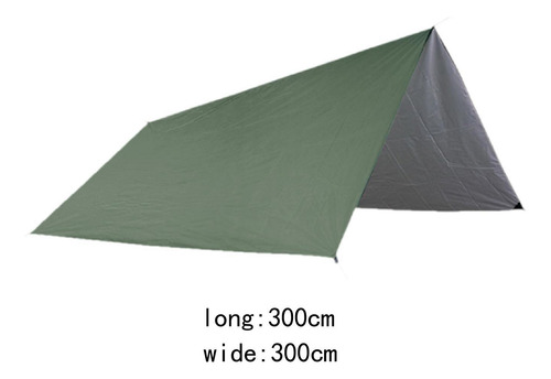Lona De Acampada, Refugio Ligero, Portátil, Verde