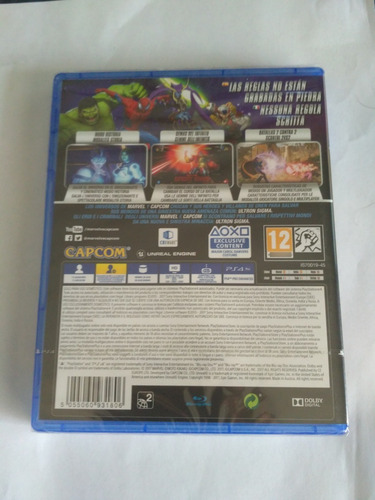 Marvel Vs Capcom Infinite Ps4 Nuevo Sellado
