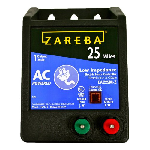 Cargador De Cerca Eléctrica De Impedancia Baja Eac25mz...