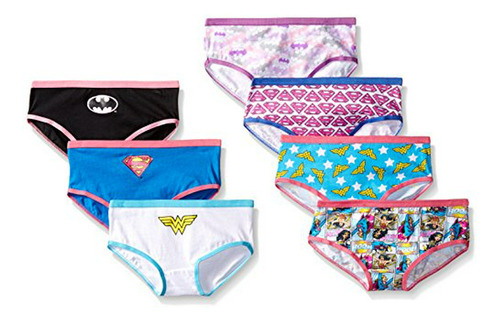 Handcraft Little Girls 'justice League Hipster Underwear (pa