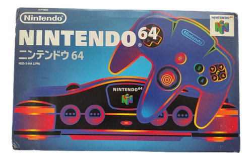 Consola N64 Nintendo 64 Nus-001 100% Genuina + 1juego + Caja