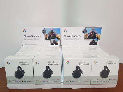 Google Chromecast 3 Generacion Nuevo En Caja Hdmi C/ Fuente