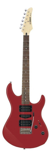 Guitarra eléctrica Yamaha ERG121 de tilo metallic red brillante con diapasón de palo de rosa