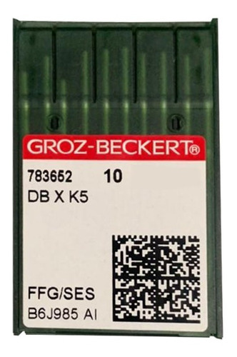 Agulha Para Bordado Industrial Groz Beckert Dbxk5 10un Top