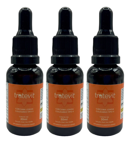 Suplemento Premium Vitaminas Tratevit - Embalagem Caixa 3uni