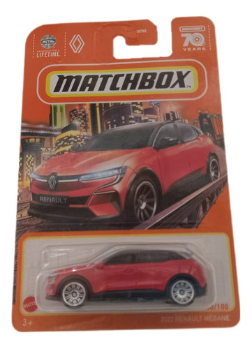 Auto Coleccion Renault Megane 2022 Matchbox