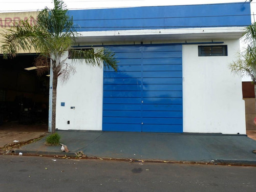 Galpão Para Alugar, 200 M² Por R$ 2.500/mês - Parque Anhangüera - Ribeirão Preto/sp - Ga0106