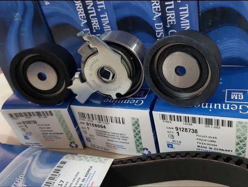 Imagen 1 de 3 de Kit Correa Tiempo Optra Limited Tapa Negra