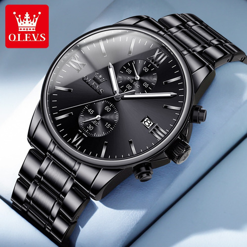 Relojes De Negocios Olevs Luminous Calendar Para Hombre