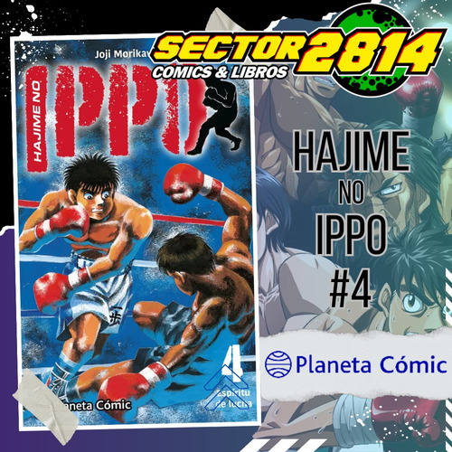 Hajime No Ippo Vol. 4 Planeta Comic