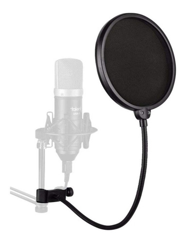 Pop Filter Anti Puff Para Microfone Condensador Studio