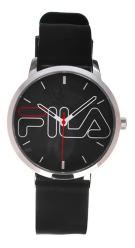 Reloj Fila Mujer Blanco 38321301 Color de la correa Negro Color del bisel Plateado