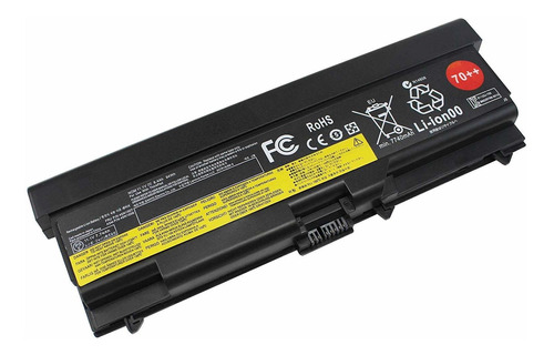 Bateria Alternativa Para Lenovo Thinkpad 70++ T410 T420 T510 T520 T530 T530i Sl410 Sl510 E420 E520 W510 W520 W53