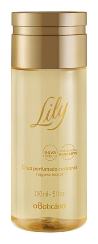 Óleo Perfumado Desodorante Corporal Lily O Boticário